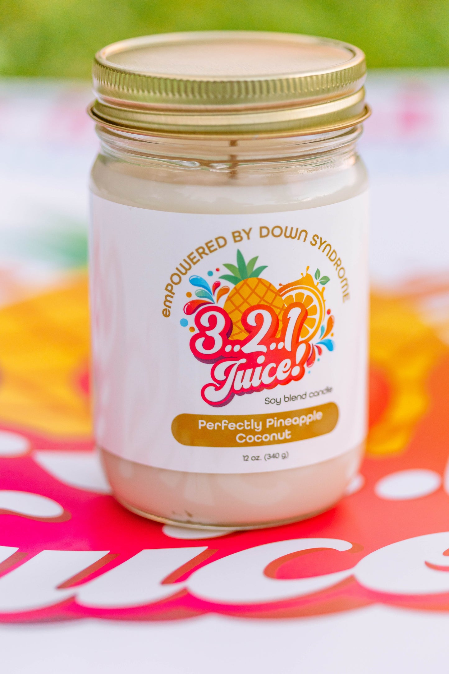 Juice Scented Soy Candles