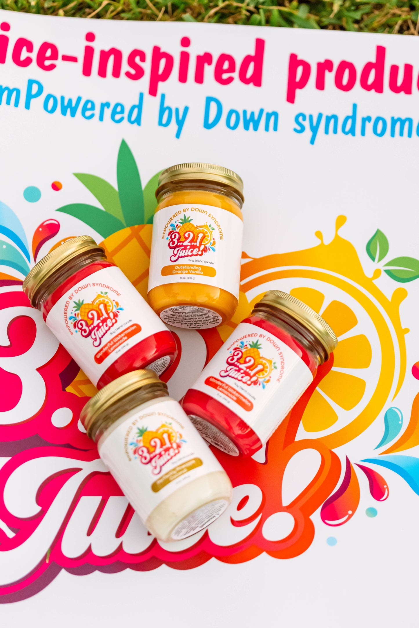 Juice Scented Soy Candles