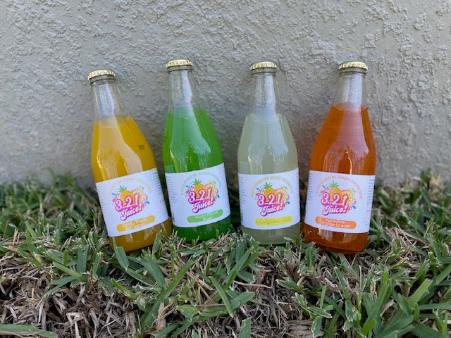 12 oz Juice-inspired Sodas  4 pack